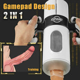 Showeggs 9 Thrusting Vibrating Handheld Male Masturbation Toys 2 in 1 Gamepad Design