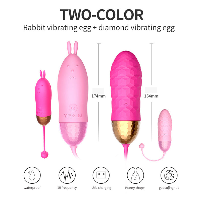 Wireless Mini Multi-Frequency Vibrating Egg