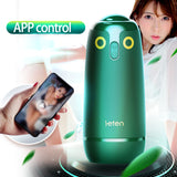 Leten 10 Telescopic & Vibfraion Male Masturbator with APP Control Voice Interactive