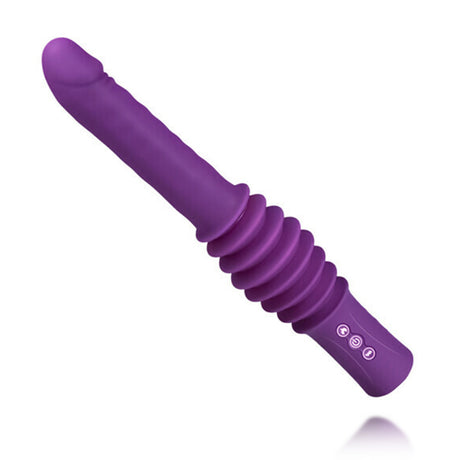 Adjustable Heating Thrusting Vibrating Dildo