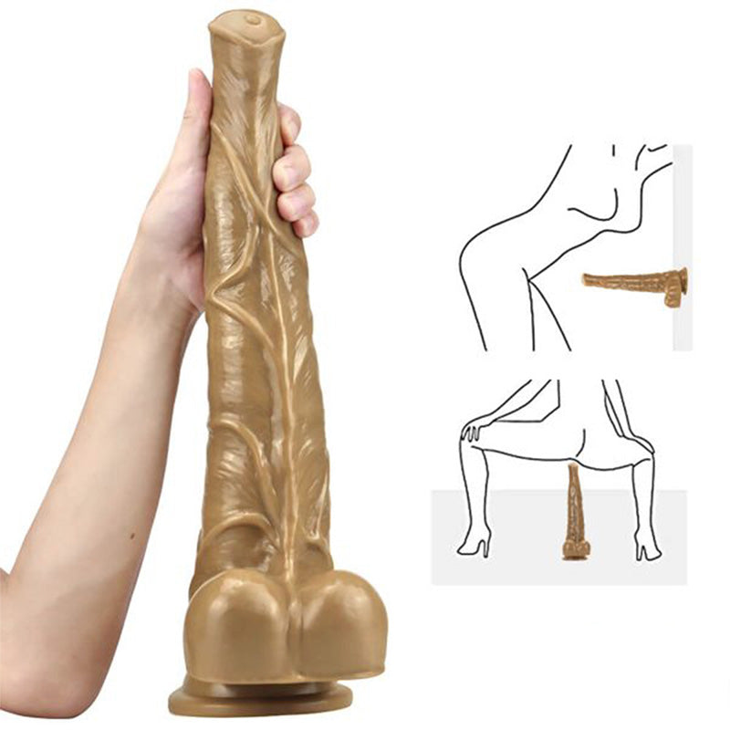 Big Mac Anal Expansion and Vagina Expansion Giant Anal Plug Simulation Dildo