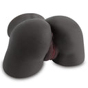 Dunkelbrauner, lebensgroßer, realistischer Po mit 3D-realistischer Textur, männlicher Masturbator