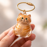 Pet Hair Keepsake Capsule Keychain for Cat & Dog Lovers -5Pcs