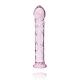 Crystal Glass Butt Plug Glass Dildo 6.7 Inch