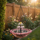 🐦Solar Cascade Hanging Bird Bath Fountain