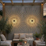 Decorative Solar Mandala Lights 2 Pcs