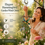 🐦🎐Graceful Hummingbird Wind Chime