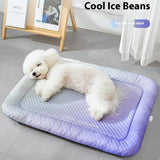 3D Cooling Bean Mat for Dogs & Cats Summer Breathable Pet Cool Bed