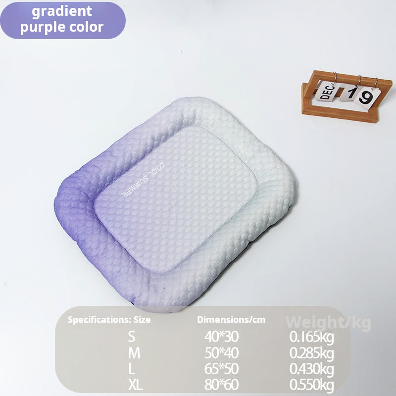 3D Cooling Bean Mat for Dogs & Cats Summer Breathable Pet Cool Bed