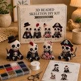 🔥 Last Day – 50% Off 💀 3D Skeleton Bead Craft Kit