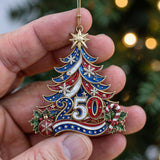 USA 250th Anniversary Christmas Ornament