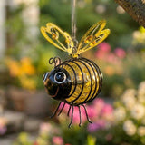 Solar Hanging Bee Garden Lights – 2 Pack