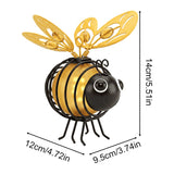 Solar Hanging Bee Garden Lights – 2 Pack