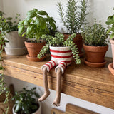 Dangling-Legs Character Planter Pot