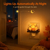 Ghost Campfire Halloween Plug-In Night Light