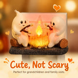 Ghost Campfire Halloween Plug-In Night Light