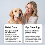 Pet Eye-Area Cleansing Drops – 2 Bottles