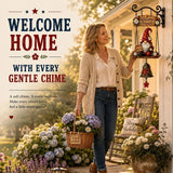 Hand-Painted Gnome Welcome Garden Bell