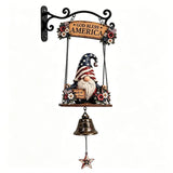 Hand-Painted Gnome Welcome Garden Bell