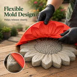 Sunflower Garden Stepping Stone Silicone Mold