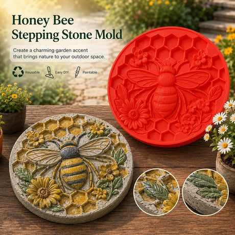 Sunflower Garden Stepping Stone Silicone Mold