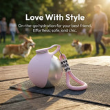 2-in-1 Portable Foldable 304 Stainless Steel Hook Water Feeder
