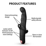 10 Speeds Dildo Vagina Clitoris Anal Massager