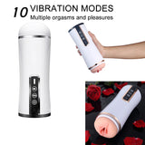 Silicone Material Vibrating Men's Masturbation Cup