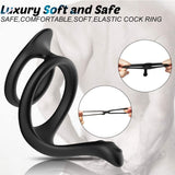 Double Ring Delay Lock Ring Silicone