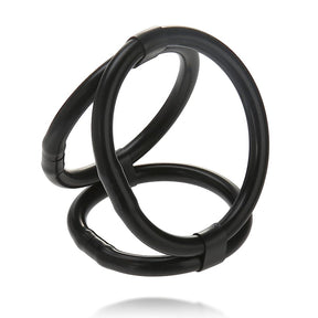 Easy Release Tri Cock and Ball Ring