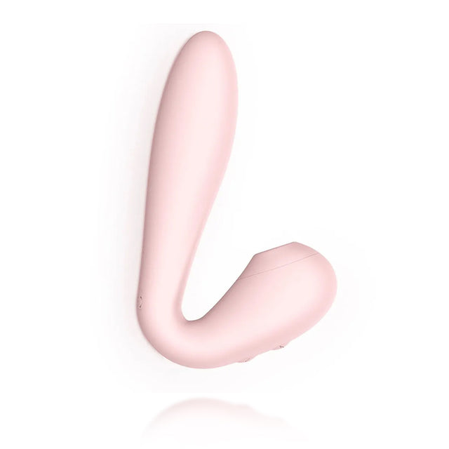 Flexible Pink Vibrating Dildos With Vibrating Suction