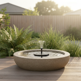 Solar Fountain - Bring your own bowl