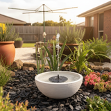 Solar Fountain - Bring your own bowl