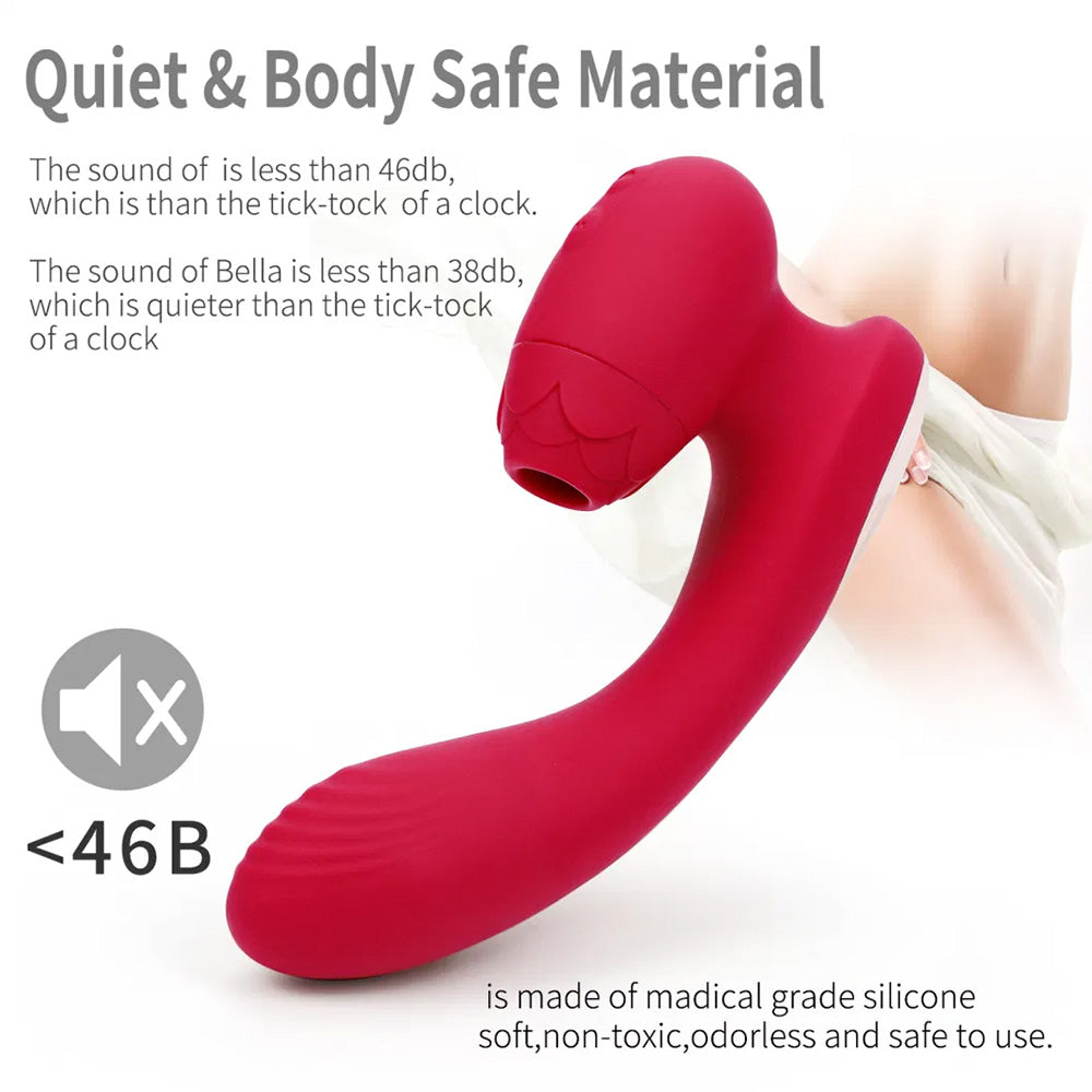 G-Spot 7 Frequency Sucking Heated Vibrator