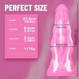 Giant Pagoda Mixed Color Soft Artificial Dildo