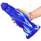 Giant Pagoda Mixed Color Soft Artificial Dildo