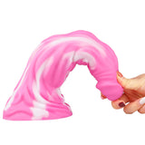 Giant Pagoda Mixed Color Soft Artificial Dildo