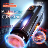 Leten 10 Telescopic & Vibration Modes Masturbator Cup