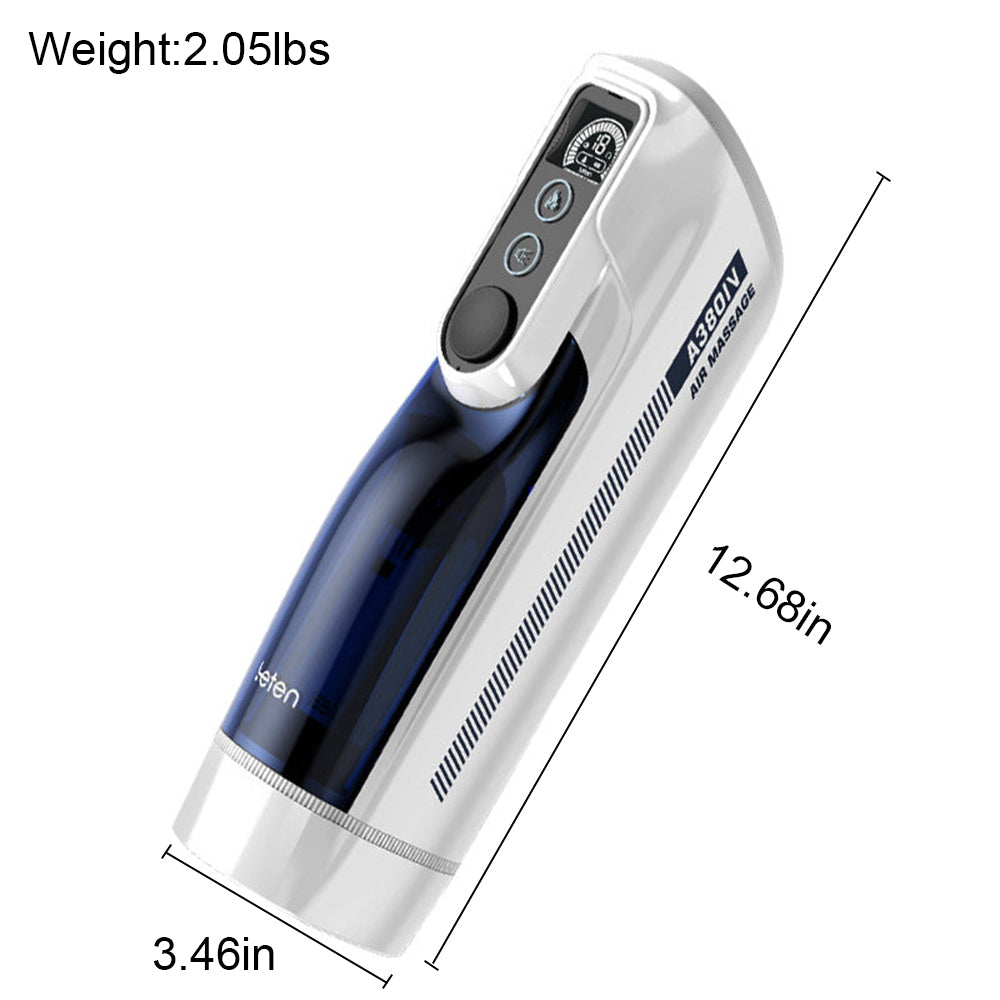 Leten A380 IV Generation 10 Frequency Telescopic Vibration Smart Heating Male Masturbator Toy