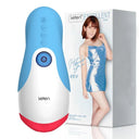 Leten 10 Vibrator Saugender Männlicher Masturbator mit Realistischer Zungenleck-Blowjob-Simulator