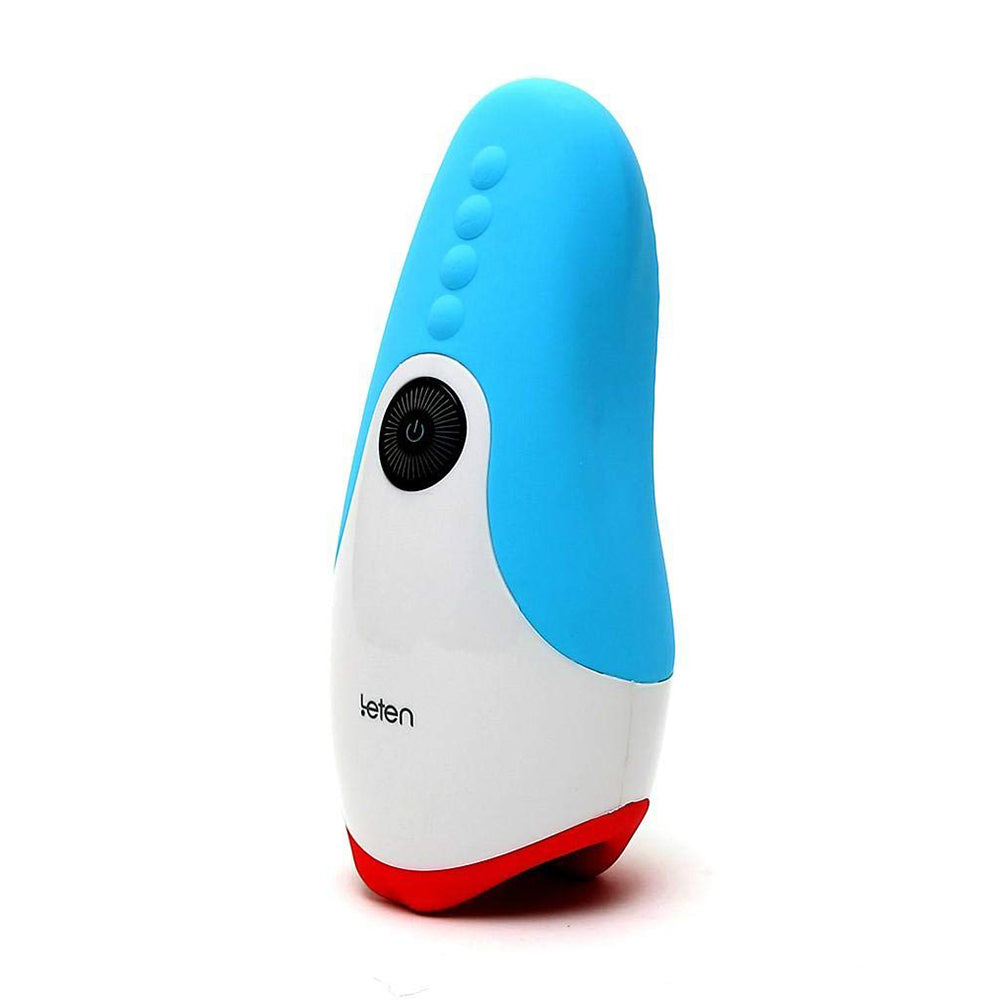 Leten 10 Vibrator Sucking Male Masturbator with Realistic Tongue Licking Blowjob Simulator