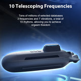 Leten Submarine Telescopic Vibration Sound Masturbation Cup
