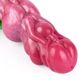 Luminous Base Shaped Silicone Fantasy Dildo