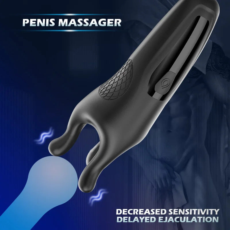 Male electric massage masturbation testicle stimulator