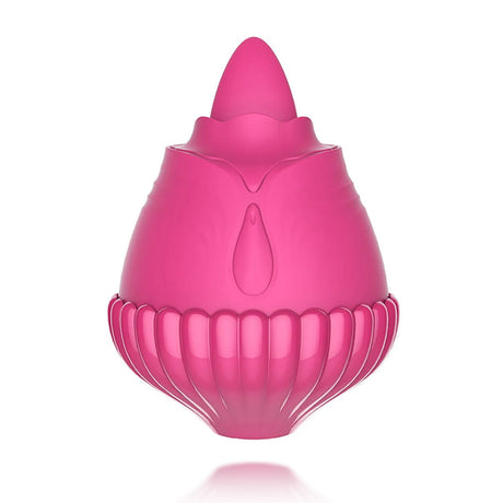 New Rose Vibrator Female Tongue Licking Clitoris Masturbator
