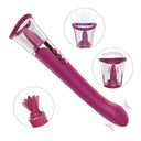 Vibrador de clítoris, succión y punto G 3 en 1