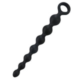 Heart-Shaped Silicone Beaded Anal Plug