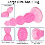 Anal Plug Silicone Anal Stimulation Pull Beads