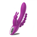 Masturbador Vibrador Doble Cabezal de 3 Puntos y Multifrecuencia