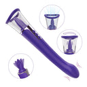 Vibrador de clítoris, succión y punto G 3 en 1